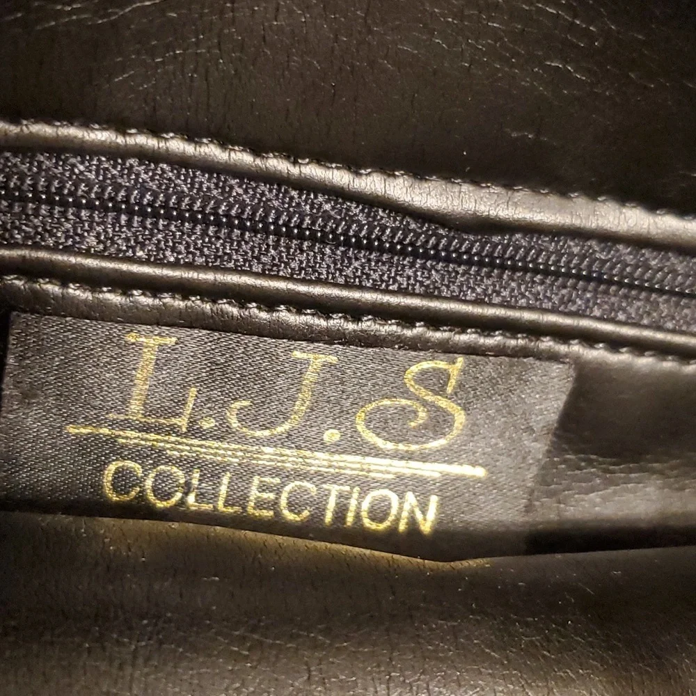 Vtg L.J.S Collection Velvet Bag - Picture 6 of 13